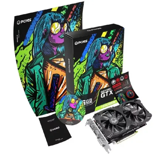 Vendo Placa de Vídeo PCYES GTX 1660 SUPER um mês de uso