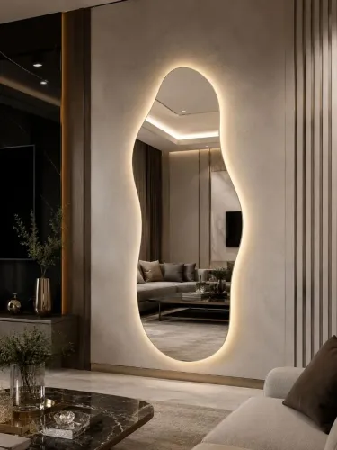 Espelho organico com led