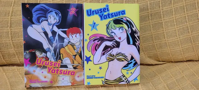 Coleção Urusei Yatsura volumes 1 e 2 em Inglês. 