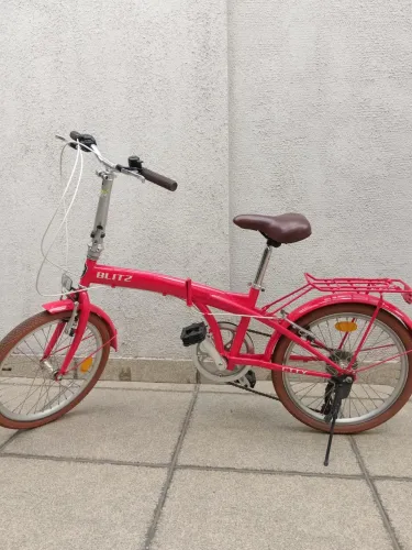 Bicicleta dobrável aro 20 blitz city muito nova