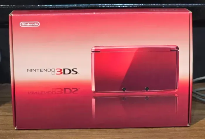 Console Nintendo 3DS Flare Red Completo