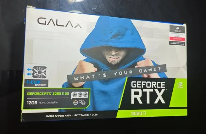 Placa de vídeo RTX 3080ti Galax