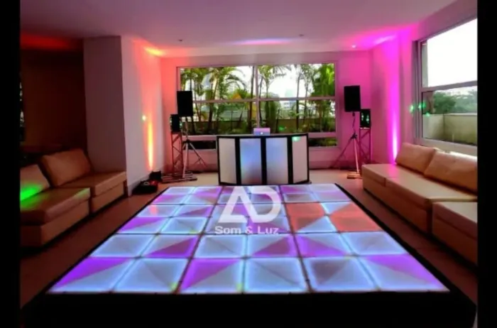 Pista de Led DMX RGBW 4X4m