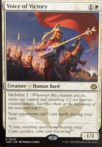 Card Magic: The Gathering - Voice of Victory
