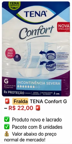 Produtos geriátricos fraldas