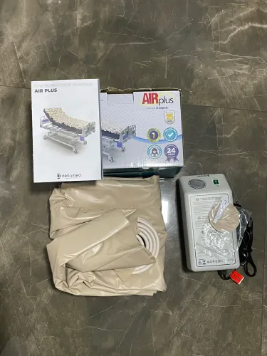 Colchão Pneumático de Pressão Alternada Dellamed Air Plus + Bomba 127V 