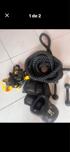 Kit musculação em casa