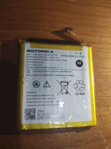 Bateria moto G8 