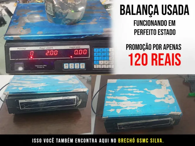 Balança de pesar digital
