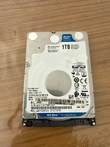 HD 1TB western Digital