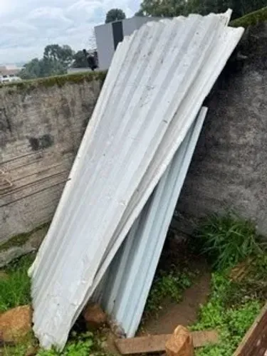 placas de zinco para Tapume
