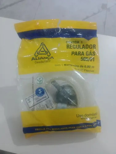 Regulador gás aliança completo