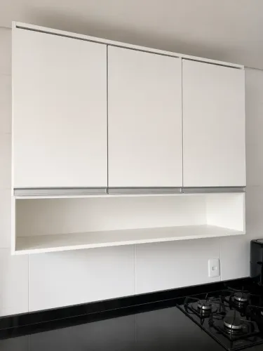 Cozinha Modular em MDF 100% Branco