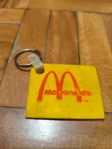 Chaveiro Mc Donald's promocional antigo 