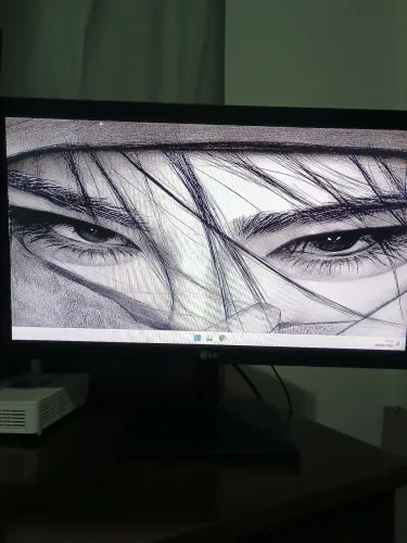monitor LG 60hz, 19.5, usado (bom estado)