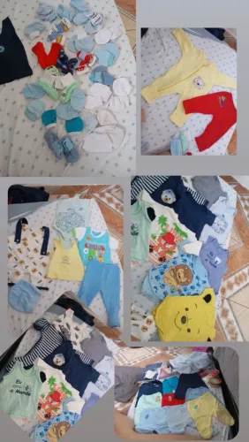Roupas para bebê menino 0 a 6 meses