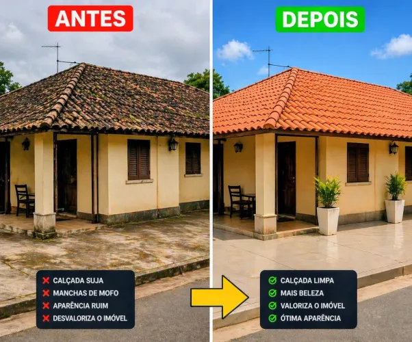 Limpeza de telhados 