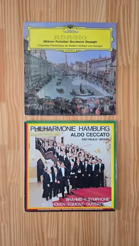 2 Discos de Vinil LP - Orquestra Filarmônica