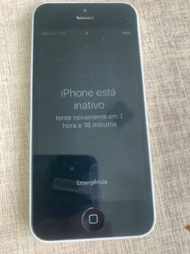 Iphone 5c - Ainda liga mas tá com a tela ruim