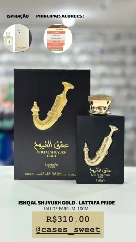 Perfume Ishq Al Shuyukh Gold - Lattafa Pride 100ml