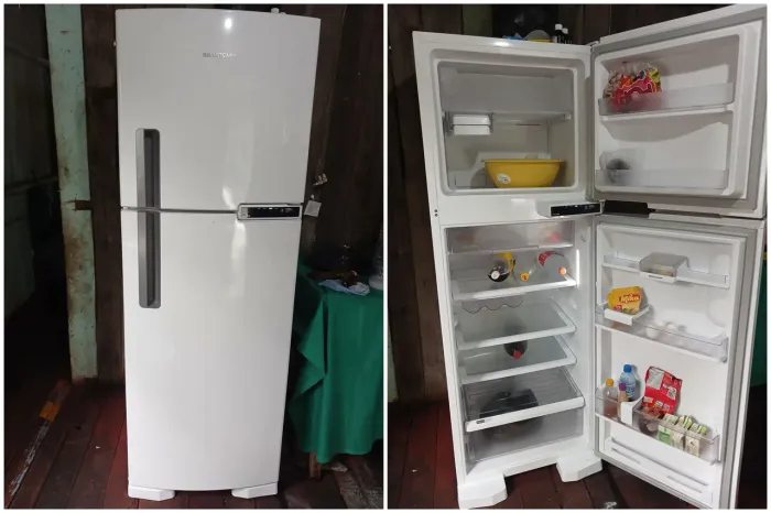 Geladeira semi nova 9 meses de uso