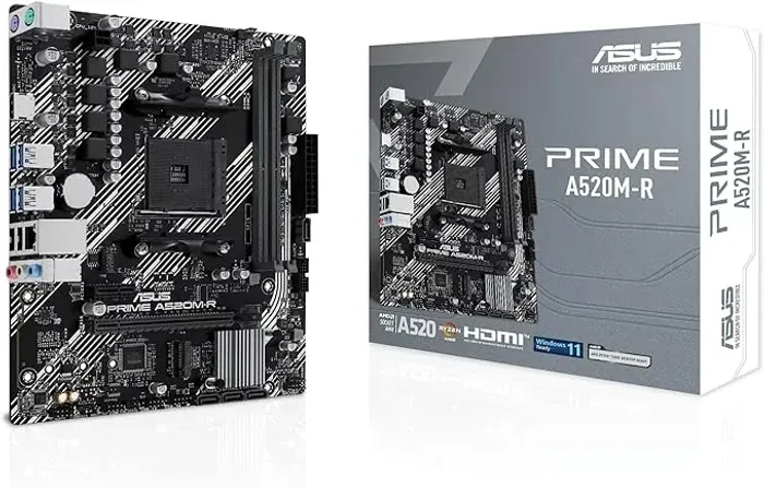 Placa Mãe ASUS Prime A520M-R DDR4 AM4 garantia-loja