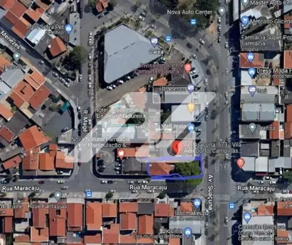 Terreno Comercial à venda no Bairro Vila Aeroporto - Campinas - SP