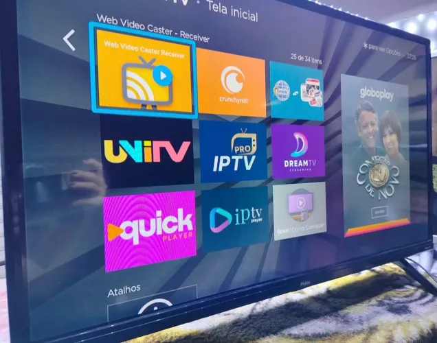 Televisão Roku smart 43 polegadas