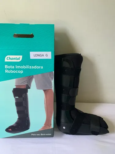 Bota imobilizadora Robocop