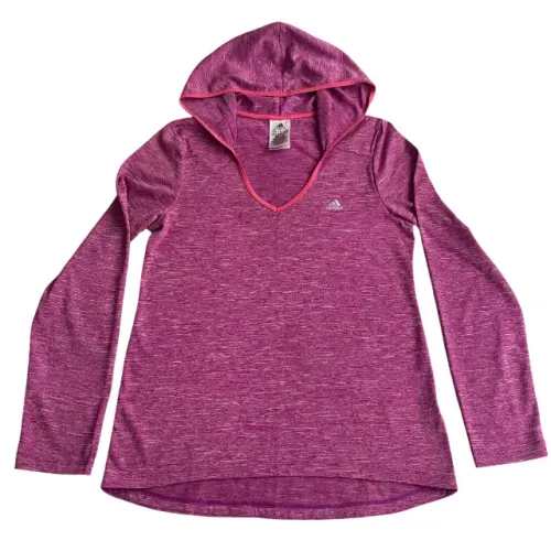Camiseta Adidas S23379 Capuz Original Feminina Rosa Tamanho M
