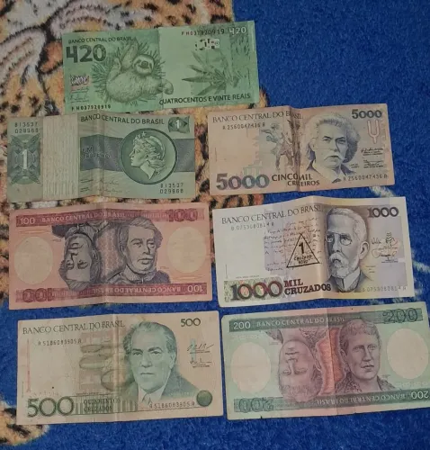 Notas antigas 