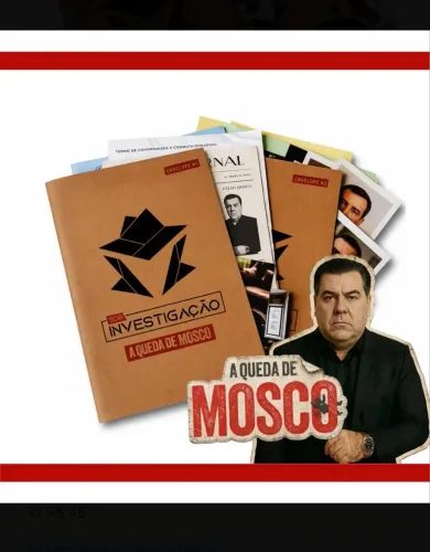 Jogo De Investigação Queda De Mosco | Caso Criminal Detetive - USADO 1 VEZ