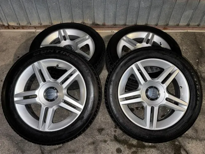 Rodas Audi original mais pneus Michelin aro 17 