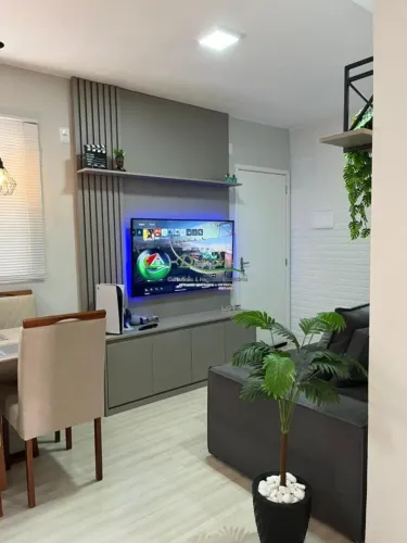 Apartamento para Venda em Sorocaba, Caguassu, 2 dormitórios, 1 banheiro, 1 vaga