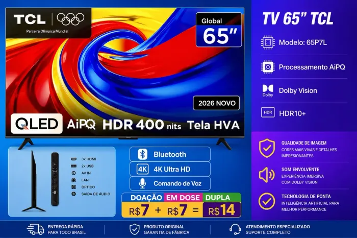TV 65 polegadas