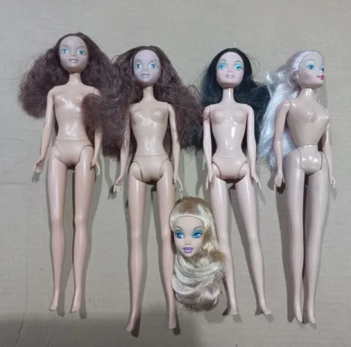 Lote boneca tipo barbie genérica my scene