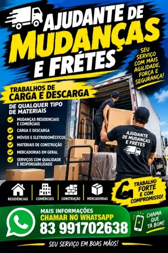 AJUDANTE DE CARGA E DESCARGA
