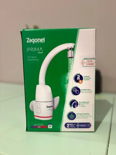 Torneira Elétrica Touch Zagonel