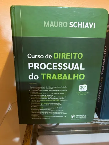 Livro ?Curso de Direito Processual do Trabalho? Mauro Schiavi