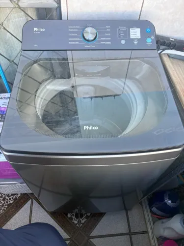 Máquina de lavar 14kg Philco PLR14B 12 Programas de lavagem 220v