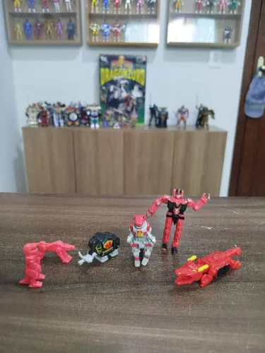 Lote Miniaturas Power Rangers Megazords