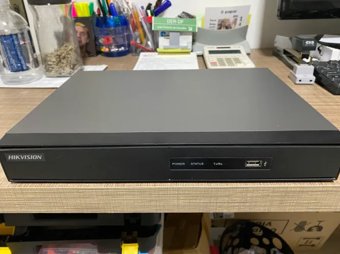 DVR 16 canais co câmaras e monitor 
