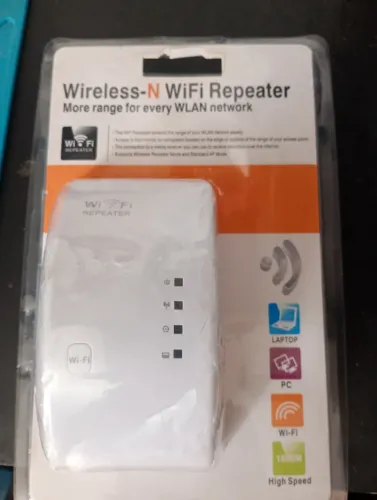 Repetidor Wifi Kp-3007 Expansor De Sinal Sem Fio Roteador