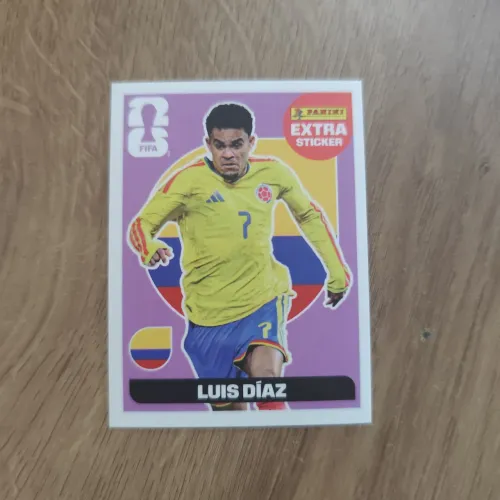 Luis Díaz Extra Sticker Panini