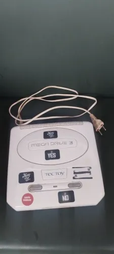 Videogame MegaDrive 3 Branco