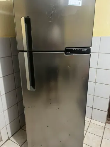 oportunidade geladeira brastemp de inox