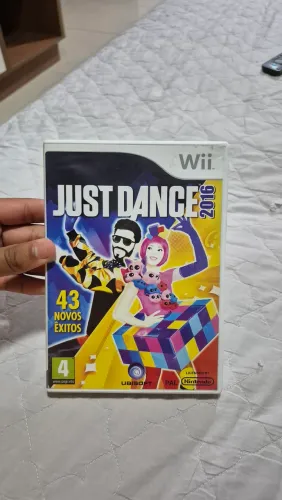 DVD ORIGINAL de Just Dance 2016 Wii em otimo estado