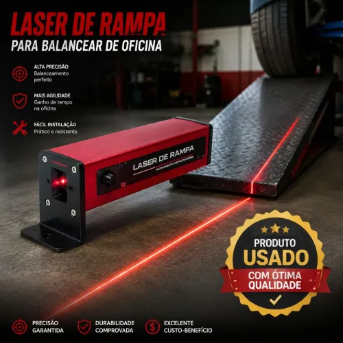 Laser da rampa de Balanceamento