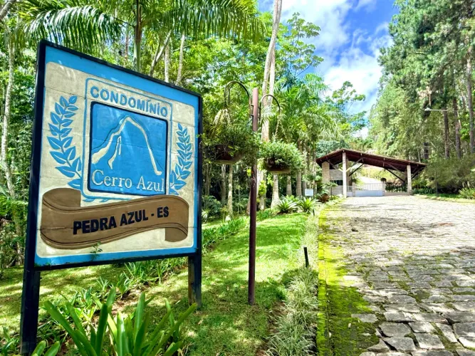 Area a venda no condominio cerro azul em aracê pedra azul es