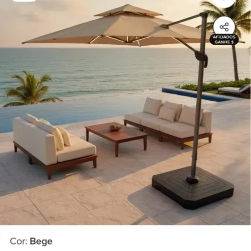 Vende-se uma tenda para piscina e uma cadeira ? de escritório ambos novos e lacrados
